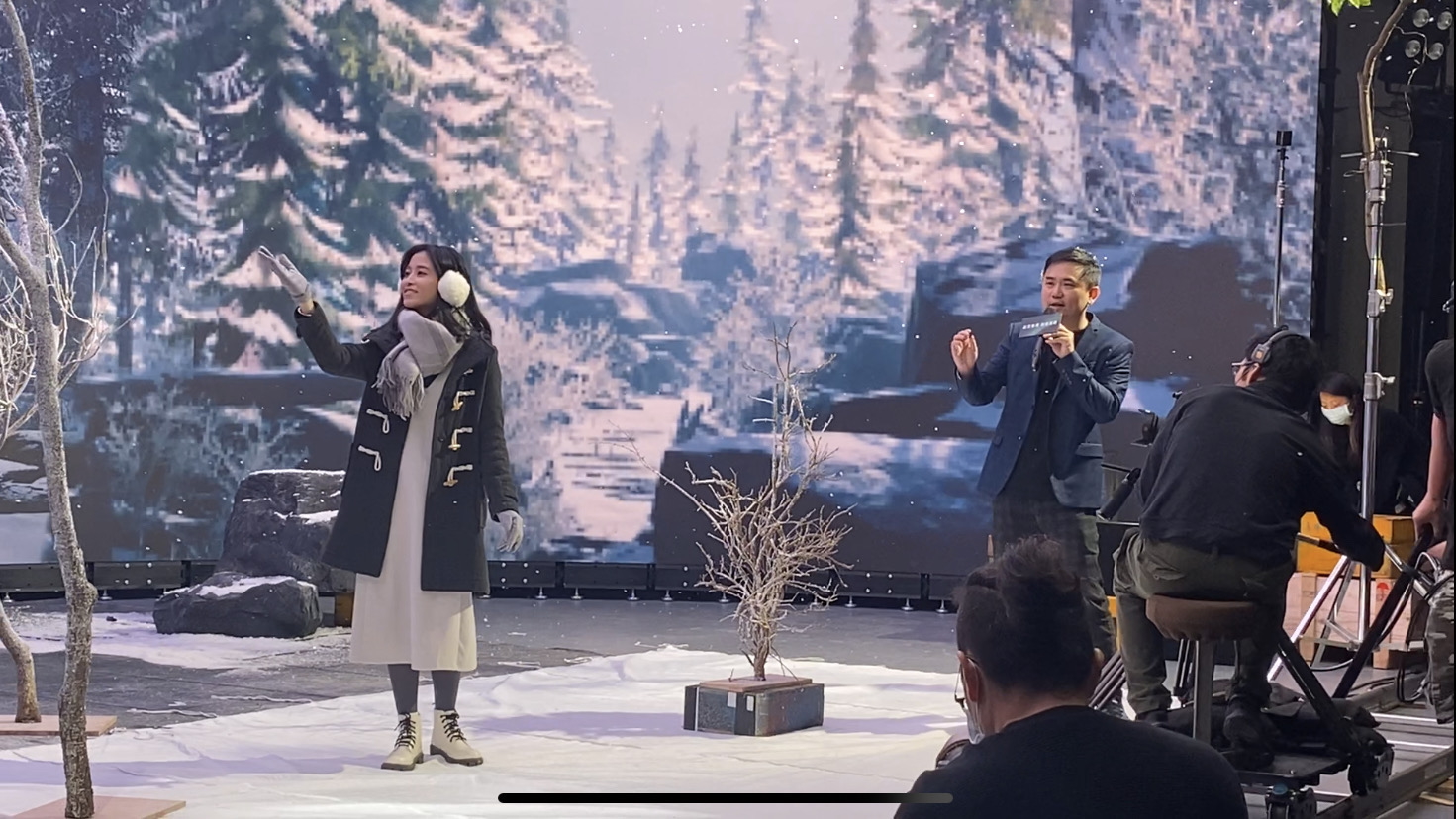 金世豪以ALED先進顯屏技術，與金馬獎視覺特效團隊「再現影像」攜手合作打造LED虛擬攝影棚，提供沉浸式表演體驗，並精簡拍攝成本與時間