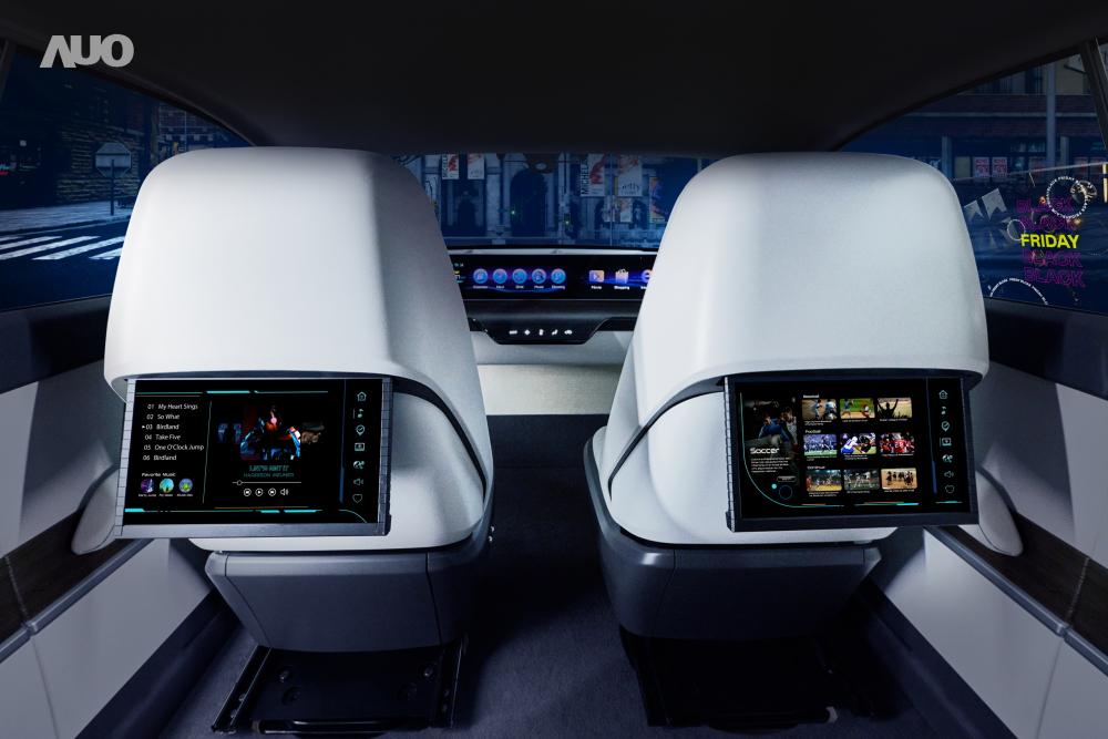 金世豪新一代Smart Cockpit 2024，以Micro LED先進(jìn)顯示技術(shù)優(yōu)勢，創(chuàng)建〝可卷式后座娛樂顯示器〞，僅在互動時才顯示出所需畫面及信息，擴(kuò)充更豐富的娛樂和交互信息服務(wù)，獲國際獎項榮耀