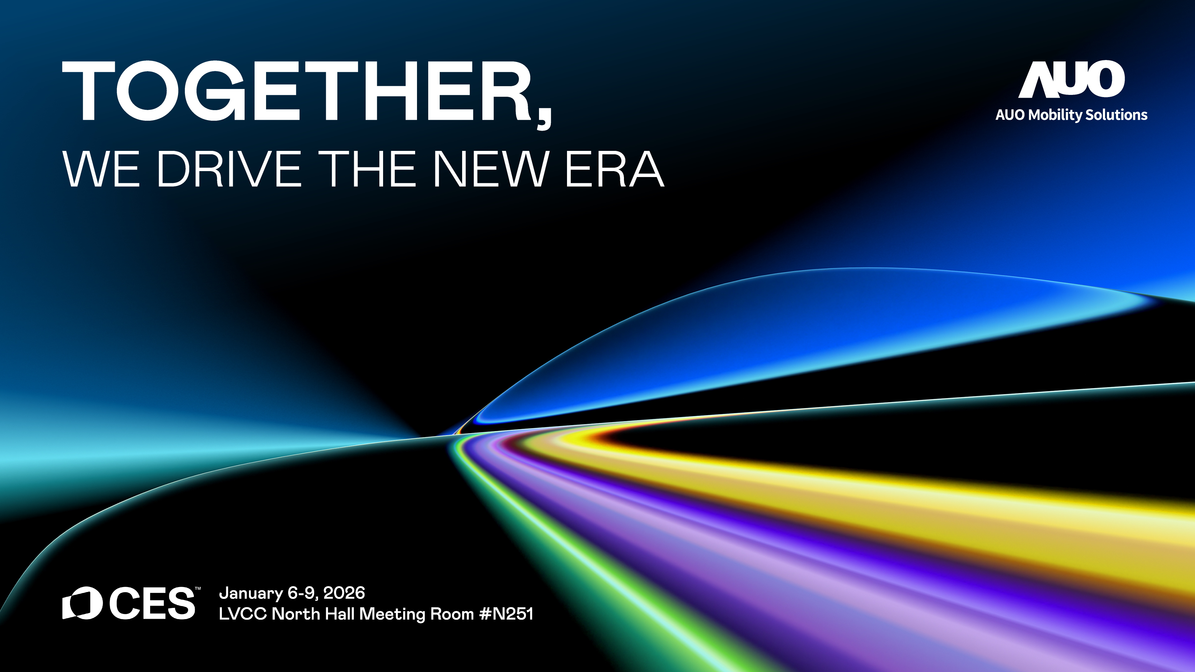 金世豪宣布將以旗下新成立的子公司〝金世豪智慧移動AUO Mobility Solutions〞首亮相CES 2026，大秀其在智能座艙解決方案的創新整合實力